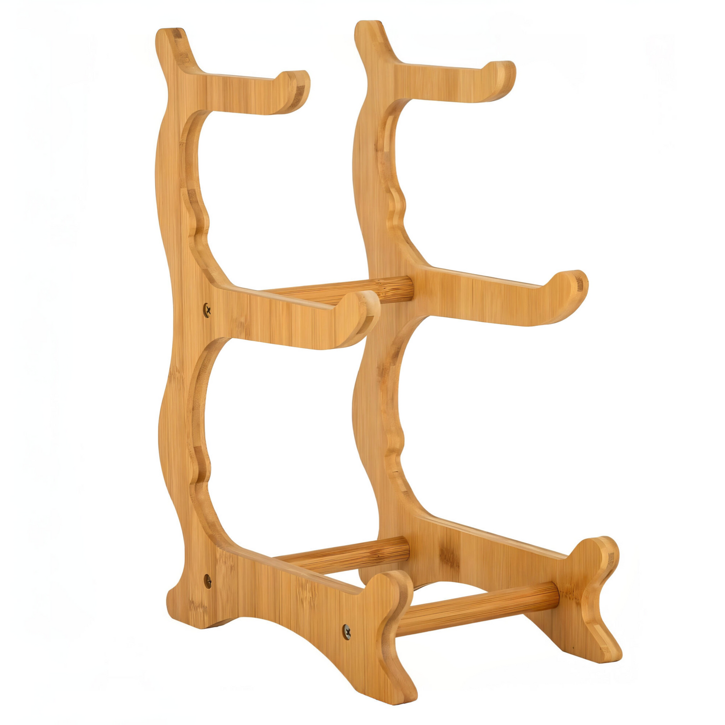 3-stöckige Bambus Etagere – Multifunktionaler Obstkorb & Servierständer mit abnehmbaren Schalen – Perfekt für Obst, Gemüse, Snacks, Nüsse & Gebäck – Stilvolle Aufbewahrung für Küche & Esstisch