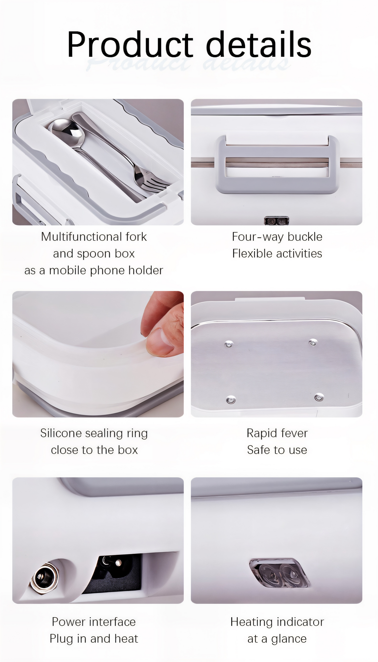 Premium 1,5L Elektrische Lunchbox | Hochwertiges Edelstahl-Kochgeschirr mit Heizfunktion & Thermotasche – Ideal für Auto, LKW & unterwegs