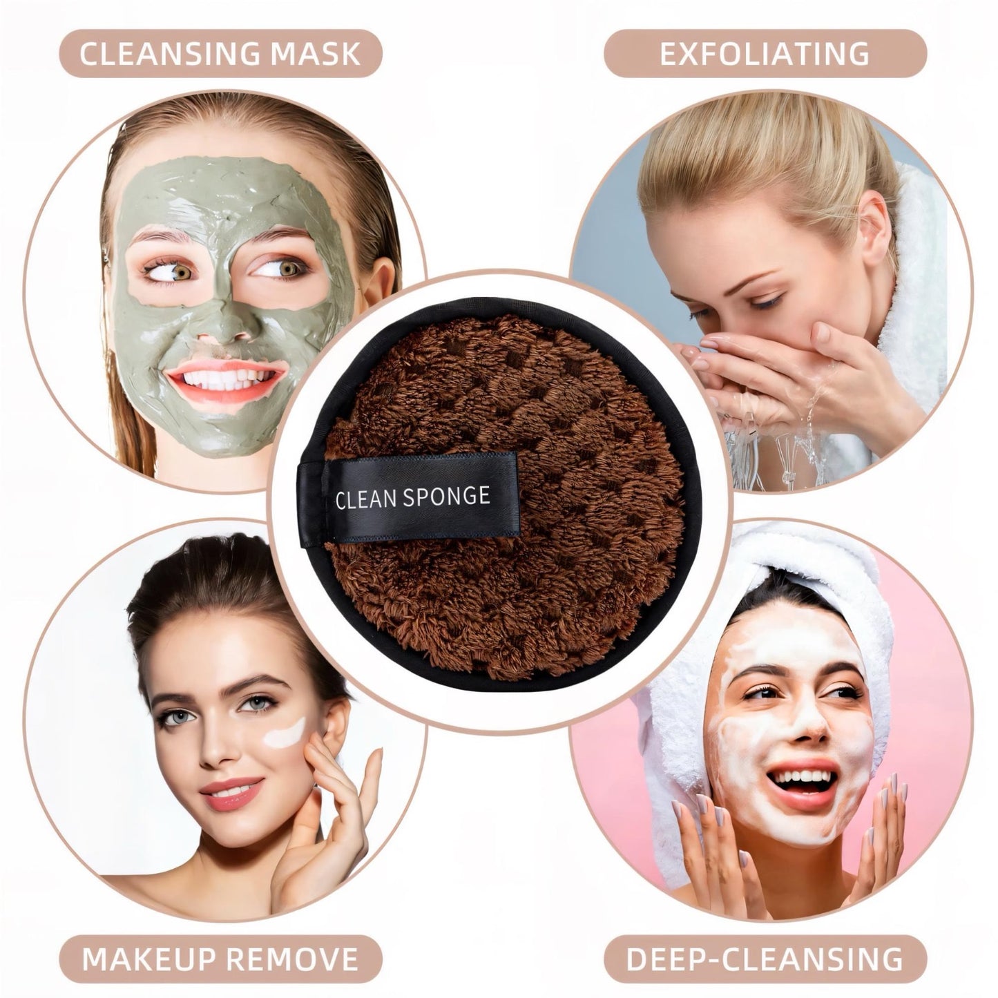 40-teiliges Premium Make-up-Pinsel- und Schwämmchen-Set – Weiche Beauty Blender, Kosmetik-Pinsel, Stirnband & Zubehör – Komplettes Make-up-Set für Gesicht & Augen, Perfekt für Anfänger & Profis