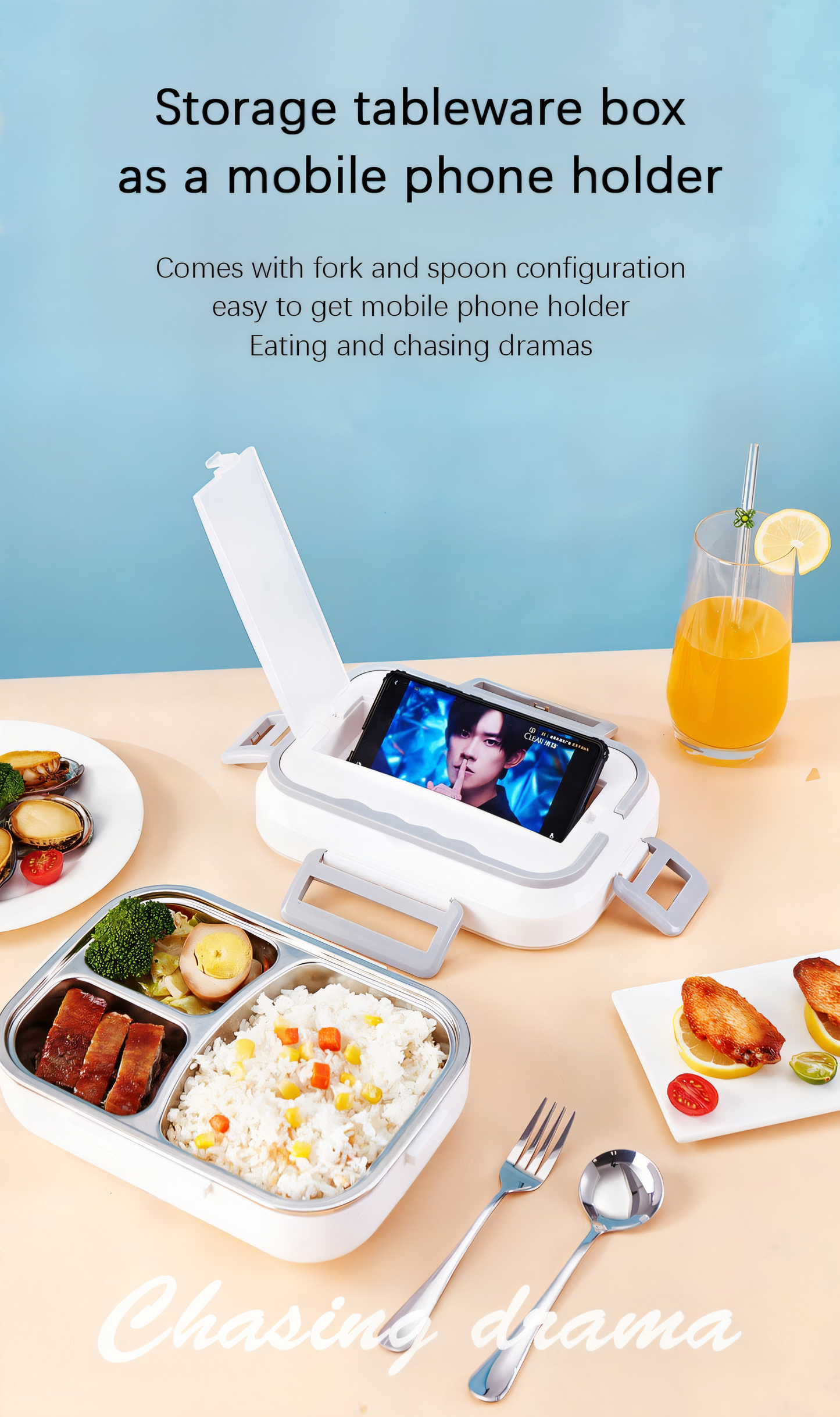 Premium 1,5L Elektrische Lunchbox | Hochwertiges Edelstahl-Kochgeschirr mit Heizfunktion & Thermotasche – Ideal für Auto, LKW & unterwegs