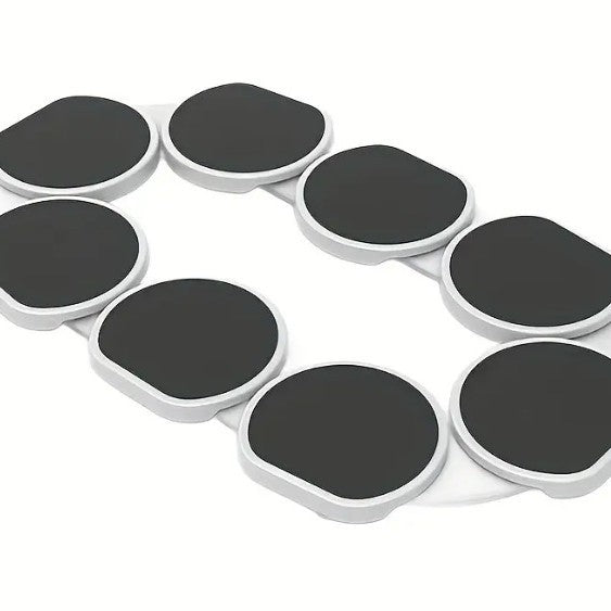 Lazy Susan Revolution – Erweiterbare 360° Drehtablett für Rechteckige Esstische | Modernes, Rutschfestes & Hitzebeständiges Serviergestell mit Leichtlaufrollen | Perfekt für Familienessen & Partys